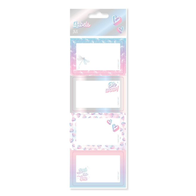 Schoolstickers PURPLE PASSION (24 st.)