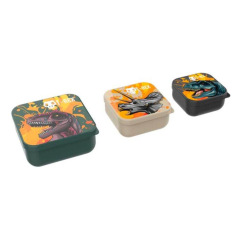 Set van 3 lunchdoosjes LUNCH BUDDIES