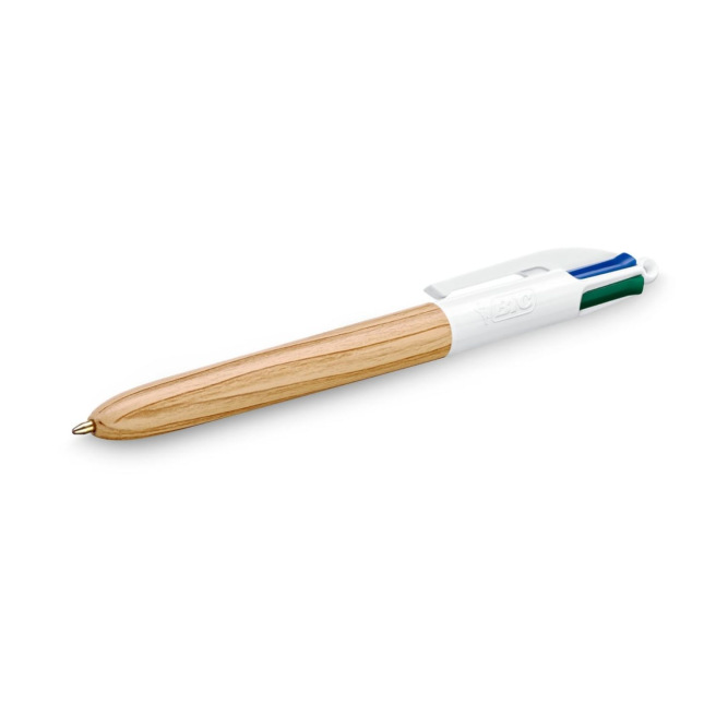 Stylo-bille BIC 4 COULEURS WOOD Stylo-bille BIC 4 COULEURS WOOD