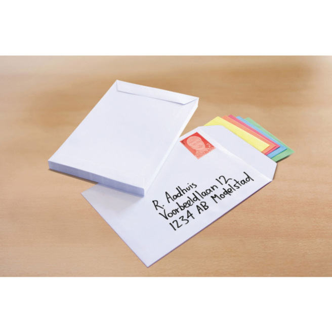 Witte envelopzakken - pakket van 25