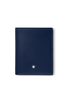 Portefeuille Montblanc en cuir MEISTERSTÜCK compact - 6 cartes
