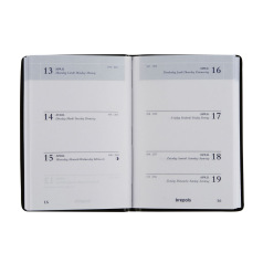 Brepols ARMADA Agenda - 7,1 x 10,2 cm - 1 week op 2 pagina's
