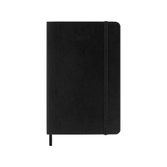 Moleskine Agenda - Groot 13 x 21 cm - 1 maand op 2 pagina's met notities