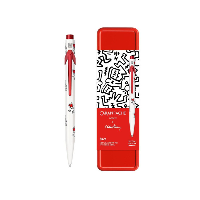 Balpen Caran d'Ache Collectie 849 - speciale editie KEITH HARING Balpen Caran d'Ache Collectie 849 - speciale editie KEITH HARING