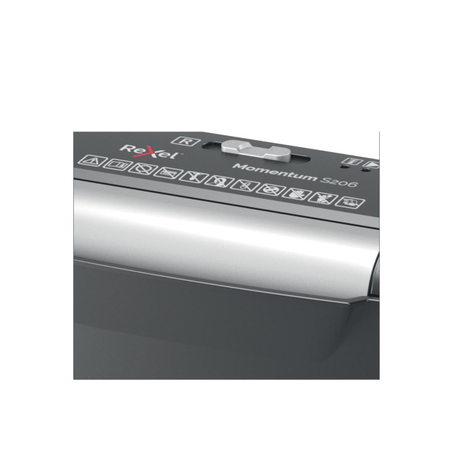 Rexel ALPHA vernietiger - rechte snede - 10 L bak Rexel ALPHA vernietiger - rechte snede - 10 L bak