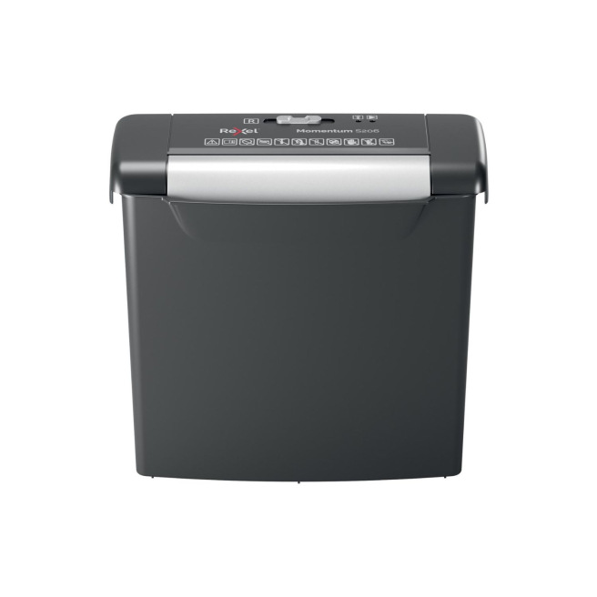 Rexel ALPHA vernietiger - rechte snede - 10 L bak Rexel ALPHA vernietiger - rechte snede - 10 L bak