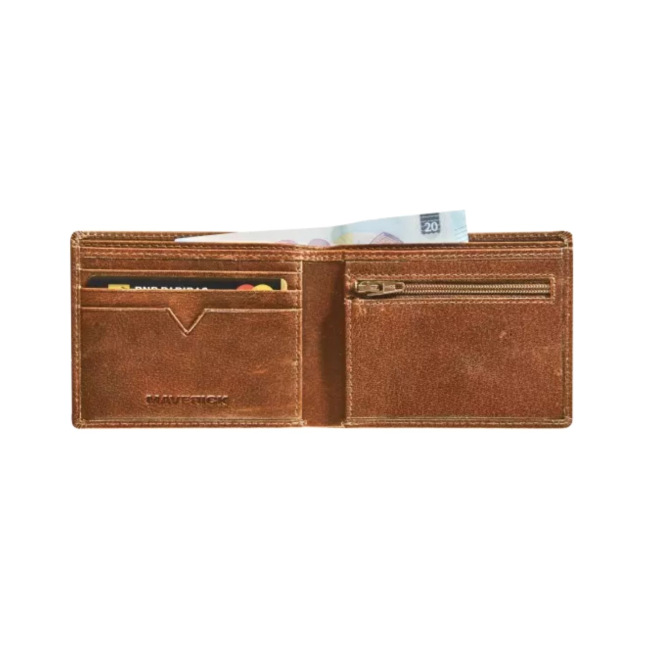 Portefeuille en cuir Maverick ROUGH GEAR compact Portefeuille en cuir Maverick ROUGH GEAR compact