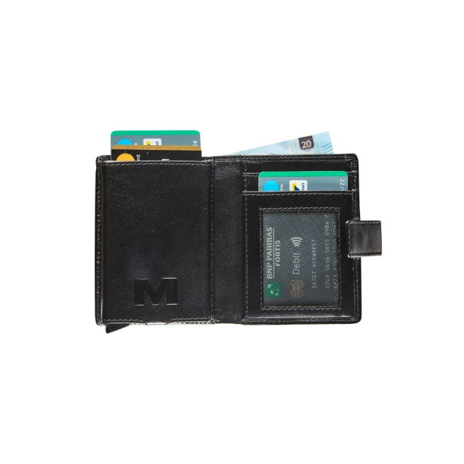 Porte-cartes en cuir Maverick THE ORIGINAL avec fermeture pression Porte-cartes en cuir Maverick THE ORIGINAL avec fermeture pression