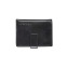 Porte-cartes en cuir Maverick ALL BLACK avec fermeture pression