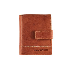 Maverick THE ORIGINAL lederen kaarthouder met druksluiting