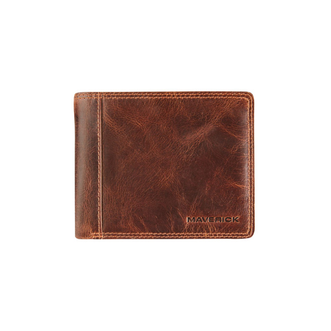 Portefeuille en cuir Maverick THE ORIGINAL avec porte-cartes amovible