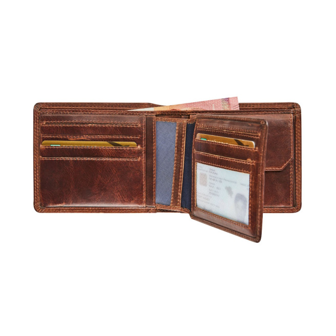 Portefeuille en cuir Maverick THE ORIGINAL avec porte-cartes amovible Portefeuille en cuir Maverick THE ORIGINAL avec porte-cartes amovible