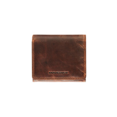 Compacte Maverick ROUGH GEAR leren portemonnee