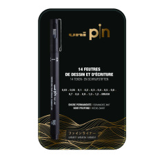 Pochette de feutres calibrés Uni-ball PIN Pochette de feutres calibrés Uni-ball PIN