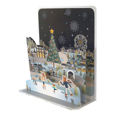 Pictura 3D mini kerstkaart