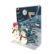 Pictura 3D mini kerstkaart