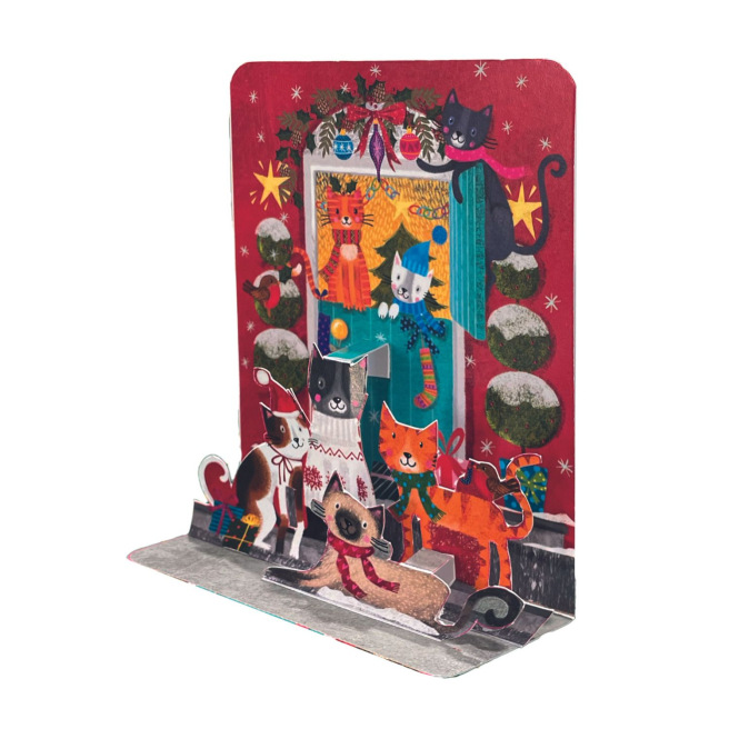 Pictura 3D mini kerstkaart Pictura 3D mini kerstkaart