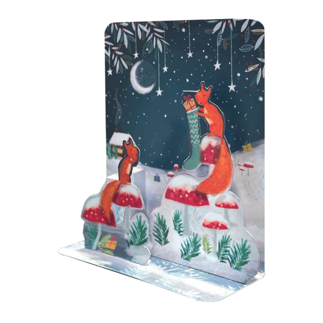 Pictura 3D mini kerstkaart Pictura 3D mini kerstkaart