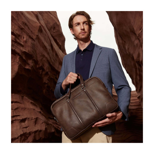 Leren aktetas Arthur & Aston MARCO 2 compartimenten