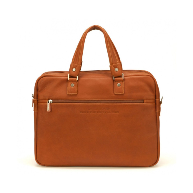 Mallette cuir Arthur & Aston OSCAR 2 soufflets