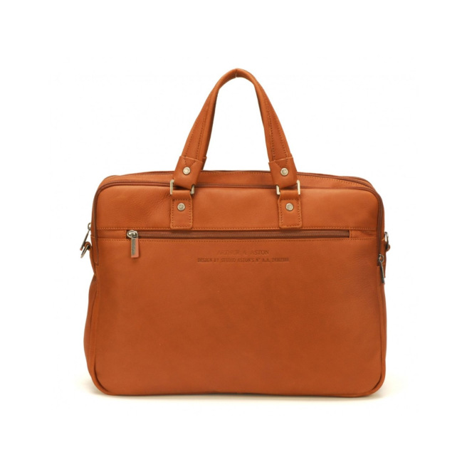 Leren aktetas Arthur & Aston OSCAR 1 soufflet