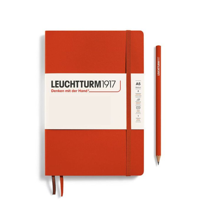 LEUCHTTURM 1917 notitieboek met zachte kaft - MEDIUM A5 LEUCHTTURM 1917 notitieboek met zachte kaft - MEDIUM A5