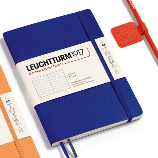 Carnet LEUCHTTURM 1917 couverture souple - MEDIUM A5 Carnet LEUCHTTURM 1917 couverture souple - MEDIUM A5