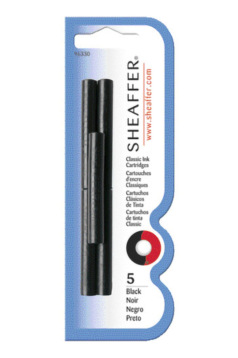 Cartouches d'encre Sheaffer - étui de 5