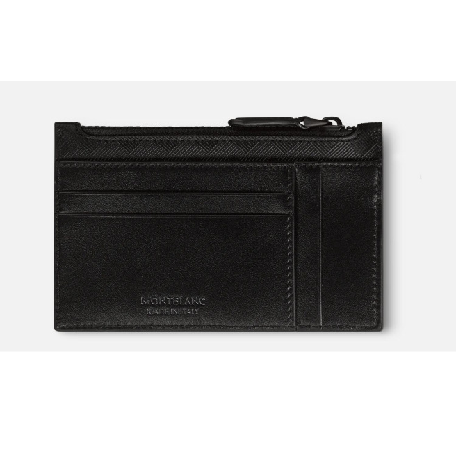 Montblanc EXTREME 3.0 lederen kaarthouder - 8 kaarten met ritsvak Montblanc EXTREME 3.0 lederen kaarthouder - 8 kaarten met ritsvak