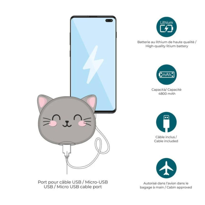 Externe batterij LEGAMI MY SUPER POWER