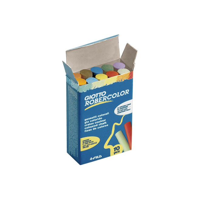 Ronde GIOTTO-krijtjes - doos van 10