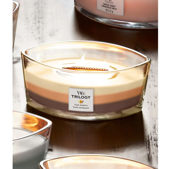 Bougie WOODWICK TRILOGY Bougie WOODWICK TRILOGY