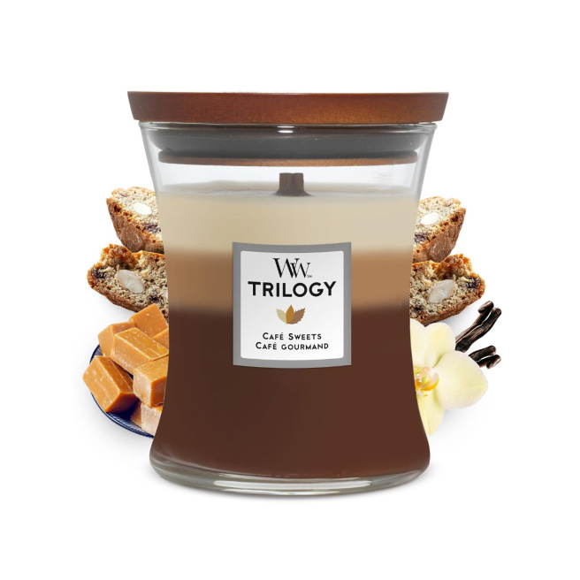 Bougie WOODWICK TRILOGY Bougie WOODWICK TRILOGY