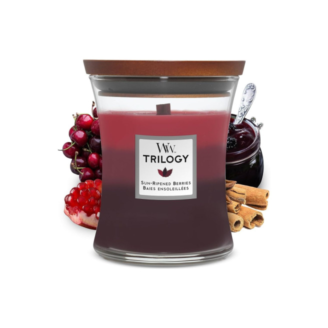 Kaars WOODWICK TRILOGY Kaars WOODWICK TRILOGY