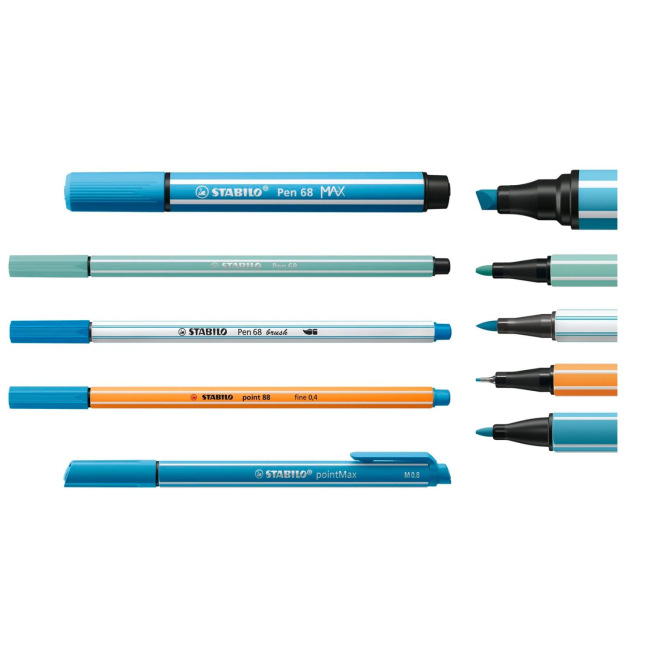 Creatieve set STABILO ARTY 55 kleurpotloden