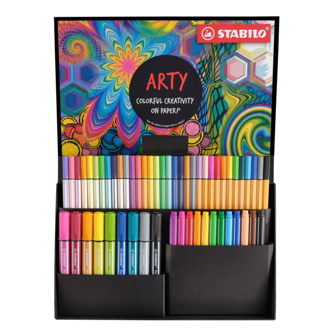 Set créatif STABILO ARTY 55 feutres de coloriage