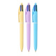 Stylo-bille BIC 4 COULEURS PASTEL