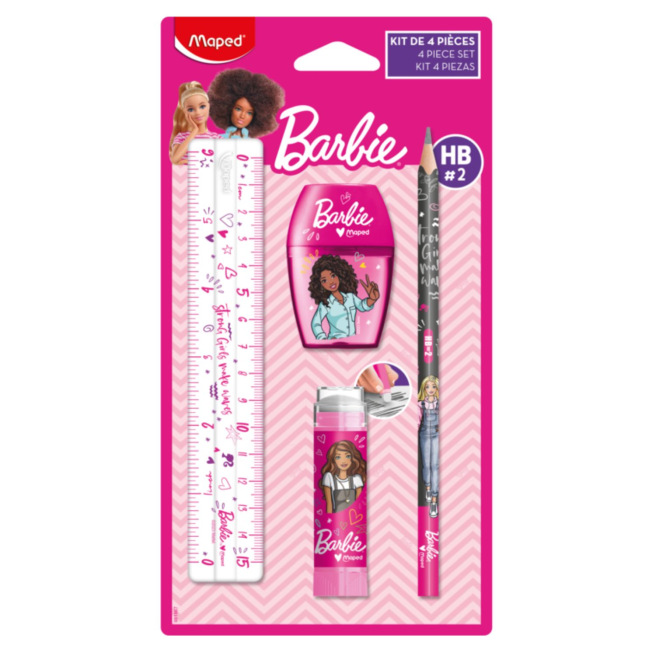 Set de papeterie Maped BARBIE