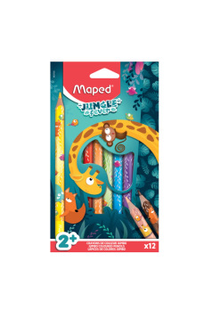 Maped JUNGLE FEVER kleurpotloden - doosje van 12