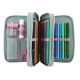 TOP MODEL etui met 3 compartimenten