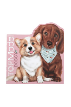 TOP MODEL kleurboek met stickers