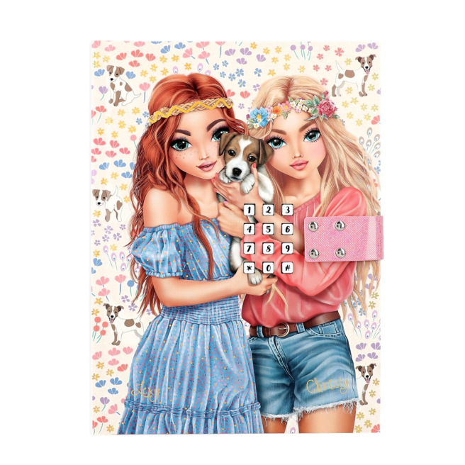 Dagboek TOP MODEL met code Dagboek TOP MODEL met code