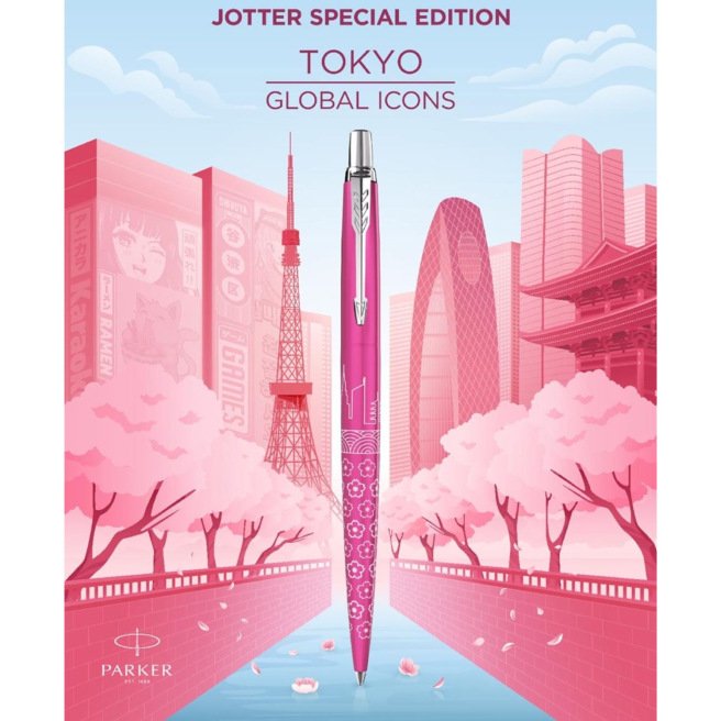Parker JOTTER speciale editie GLOBAL ICONS - NEW YORK - balpen Parker JOTTER speciale editie GLOBAL ICONS - NEW YORK - balpen