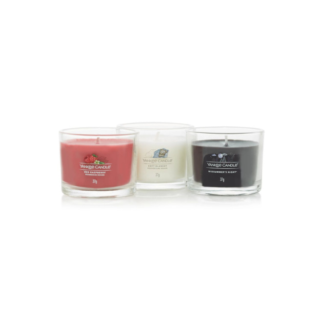 Yankee Candle Signature glazen votiefkaarsenset Yankee Candle Signature glazen votiefkaarsenset