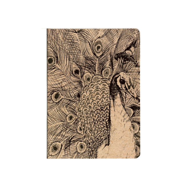 Geniet genaaid draad notitieboekje Clairefontaine WITTE KERSENBLOESEM - 7,5 x 12 cm