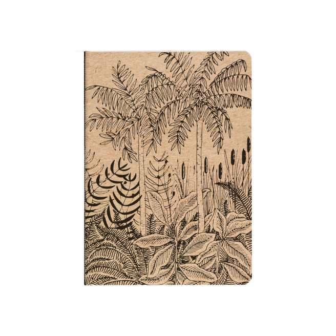 Geniet genaaid draad notitieboekje Clairefontaine WITTE KERSENBLOESEM - 7,5 x 12 cm