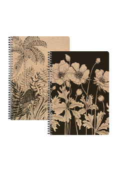 Carnet spiralé Clairefontaine CERISIER BLANC