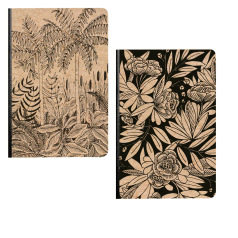 Clairefontaine CERISIER BLANC canvas notitieboekje