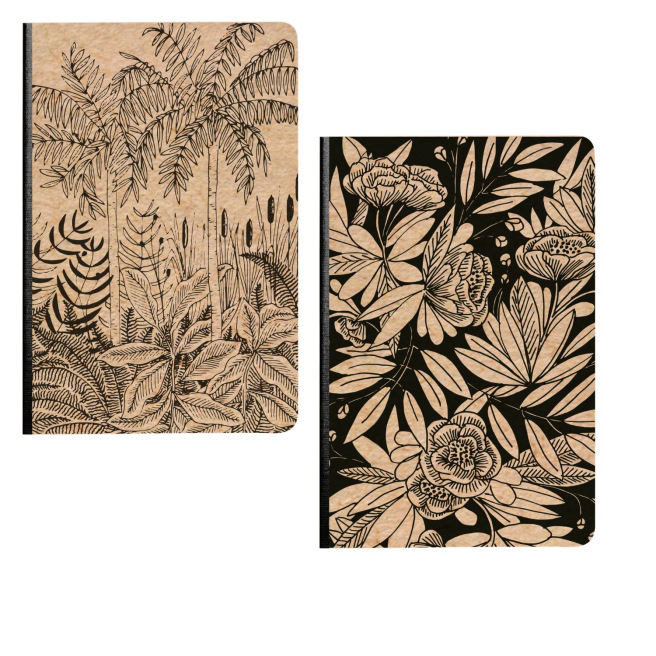 Carnet dos toilé Clairefontaine CERISIER BLANC Carnet dos toilé Clairefontaine CERISIER BLANC