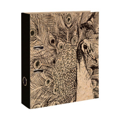 Classeur à levier en carton Clairefontaine CERISIER BLANC- A4 - dos 7 cm Classeur à levier en carton Clairefontaine CERISIER BLANC- A4 - dos 7 cm